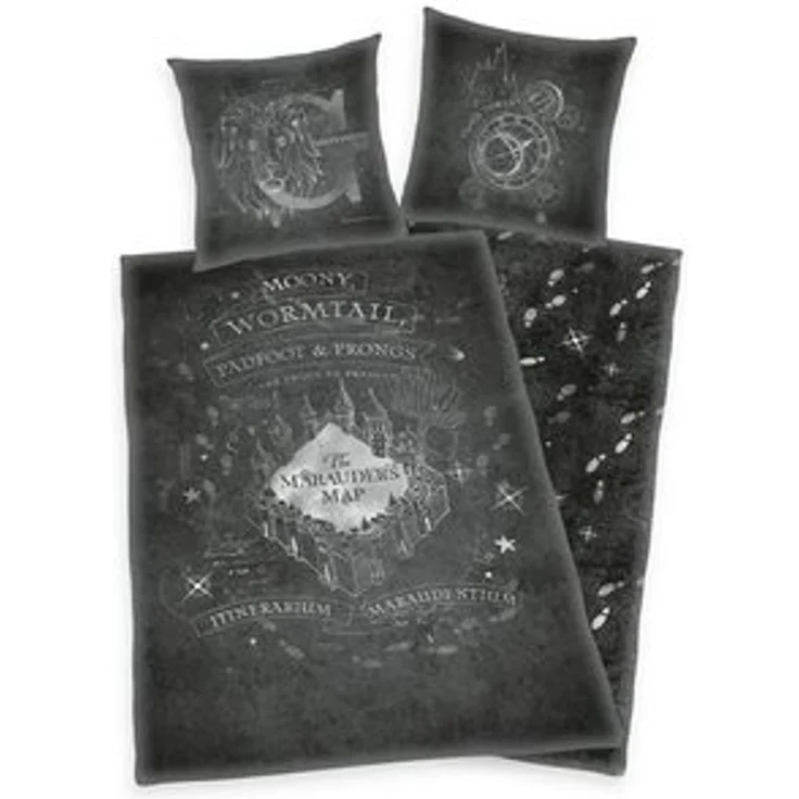Herding Kinderbettwäsche Harry Potter Wende Bettwäsche Hogwarts 2tlg 135 x 200 cm 80 x 80 cm – Bild 5