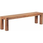 Finebuy Esszimmer Sitzbank , 180 x 45 x 35 cm, Massives Akazienholz