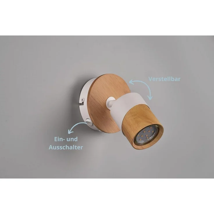 lightling Wandstrahler Arben, ohne Leuchtmittel, Wandspot, FLEXconnect, Schalter, GU10 – Bild 2