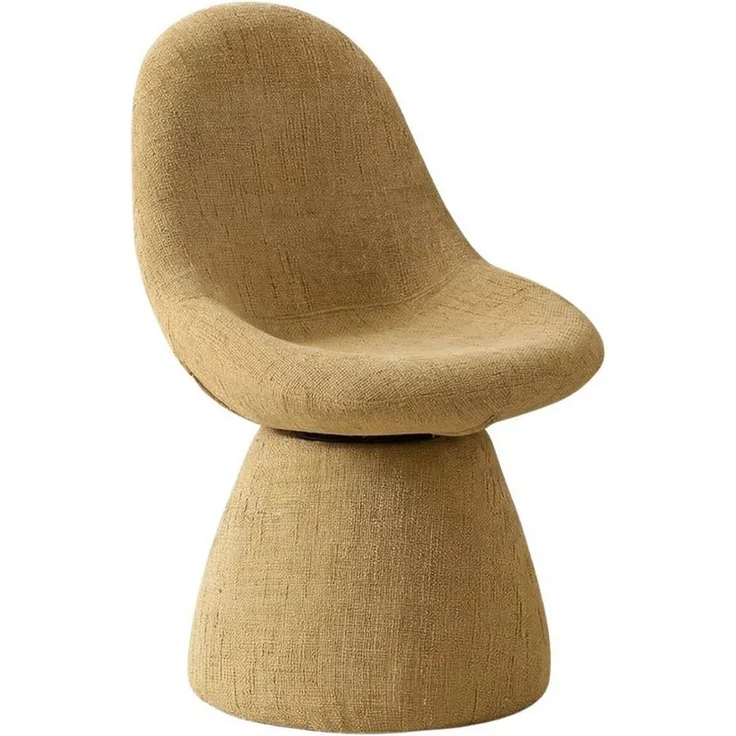 WAHSON OFFICE CHAIRS Esszimmerstuhl Drehbarer Chenille-Polsterstuhl, retro,ohne Armlehnen–für Esszimmer. (1 St)
