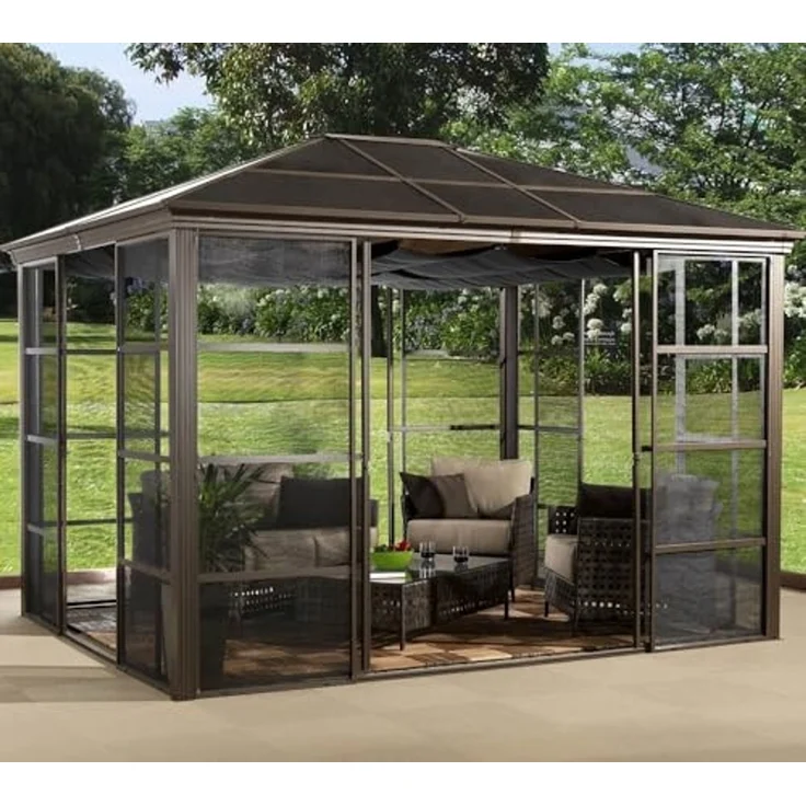 Sojag Castel 1012 | Metall Pavillon mit – Bild 2