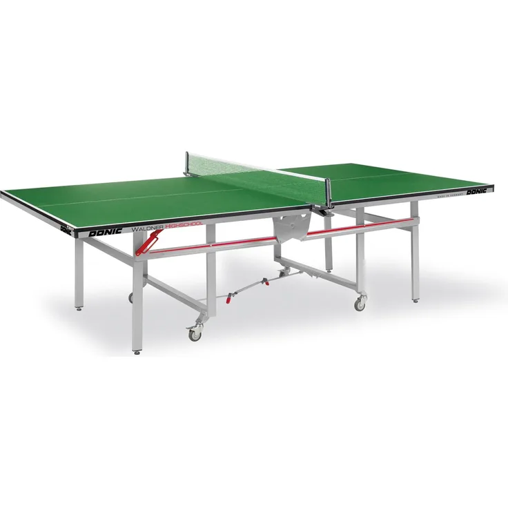 Donic Indoor-Tischtennisplatte "Waldner High School" (ITTF), grün, 46 x 153 x 157 cm