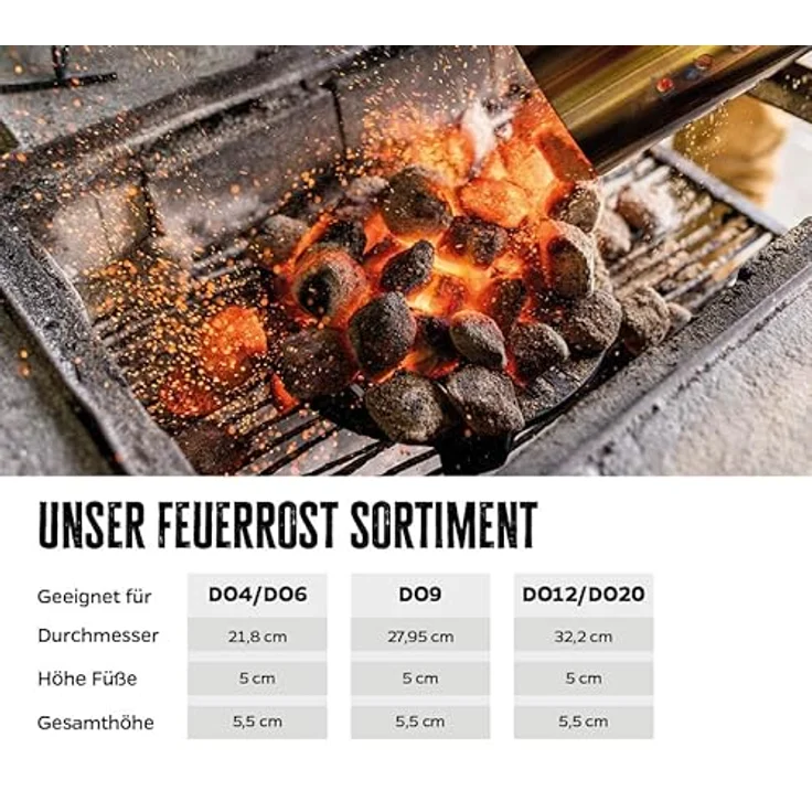 Grillfürst Bratentopf Grillfürst Dutch Oven Einsatz für DO9 - Feuerrost – Bild 4