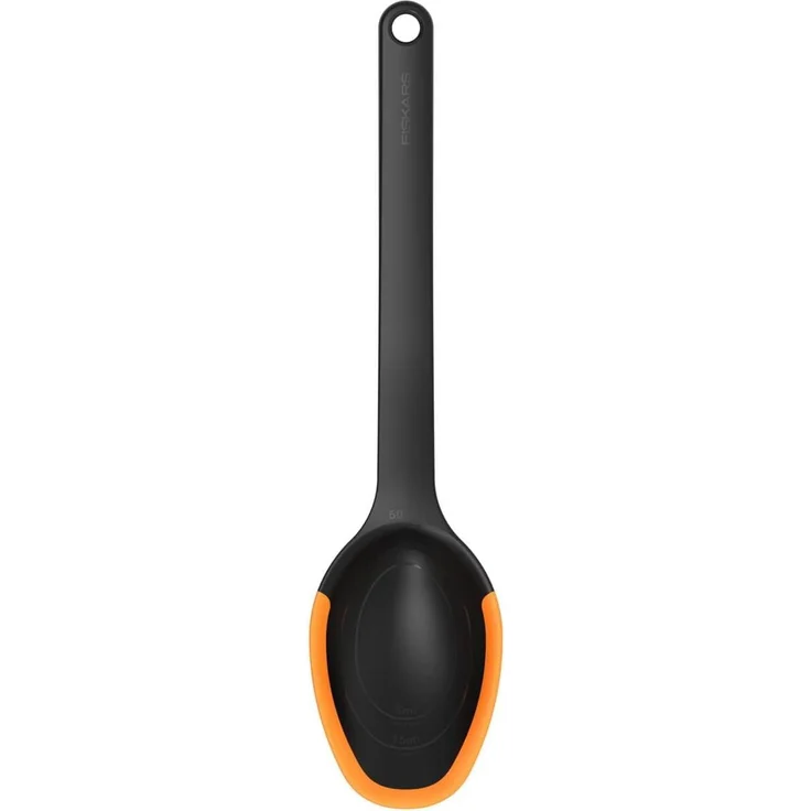 Fiskars Functional Form Kochlöffel mit Silikonkante, Rührlöffel, Kochzubehör, 1027299 – Bild 1