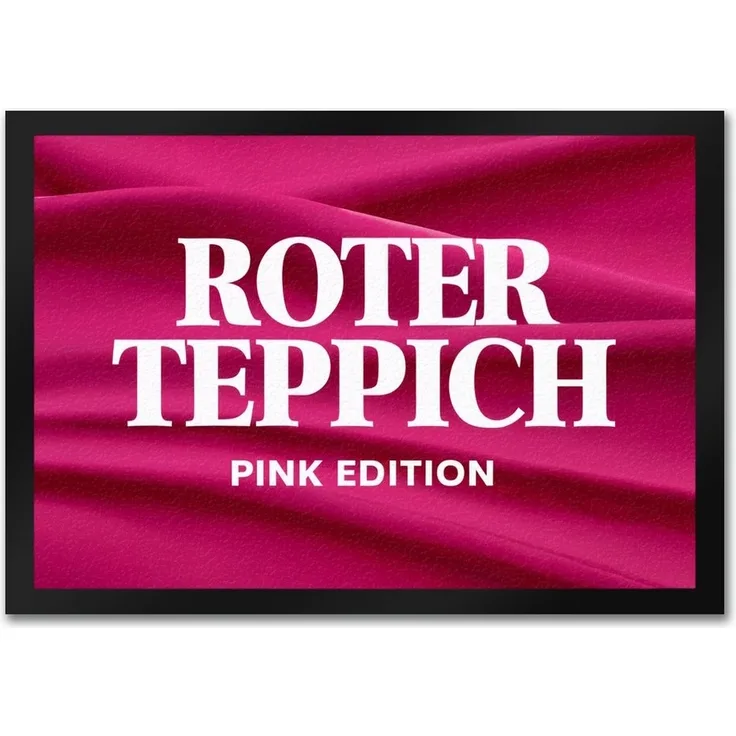 speecheese Fußmatte Roter Teppich Pink Edition Fußmatte in 35x50 cm