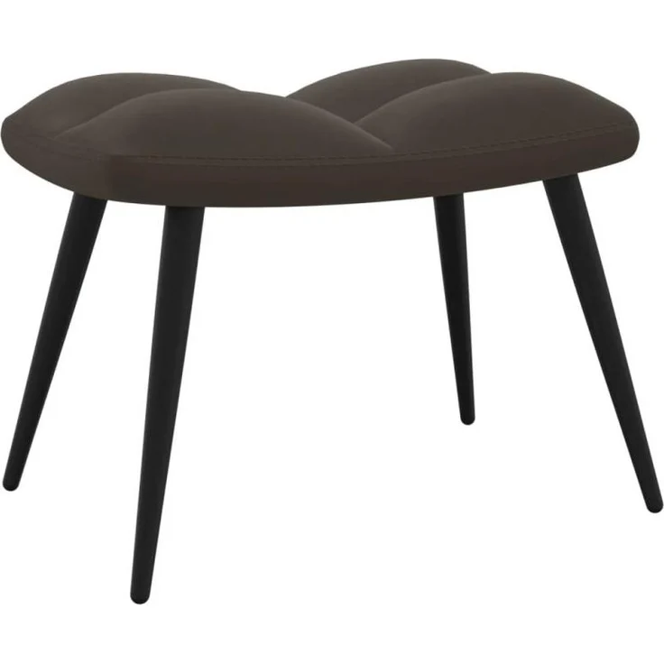 vidaXL Relaxsessel mit Hocker Dunkelgrau Samt [328085] – Bild 7