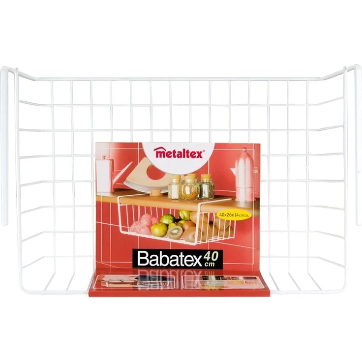 Metaltex Regalkorb Unterbau-Regalkorb (1 St), zum Reinschieben – Bild 5