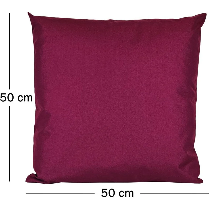 JACK Kissenbezüge 2er Set 50x50 cm Outdoor Wasserfest, (2 Stück), 2x Kissenhülle, strapazierfähig, wasserabweisend, Innen & Außen – Bild 4