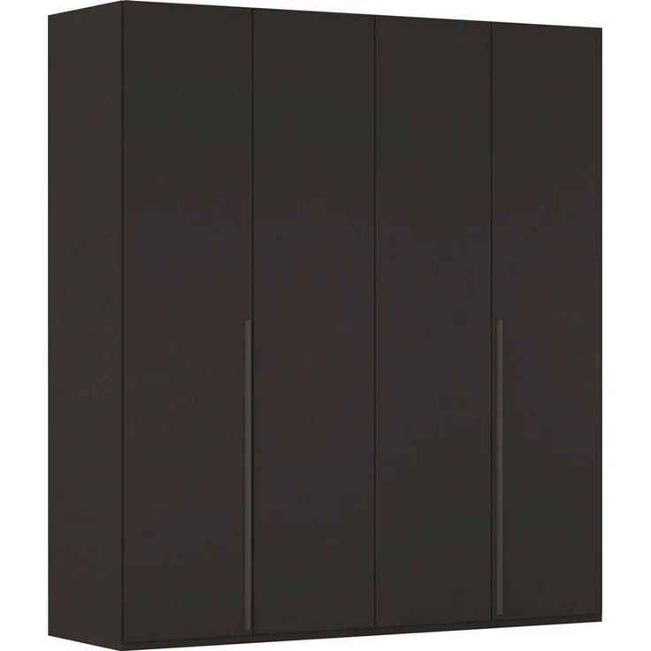 rauch Kleiderschrank Drehtürenschrank Schrank Garderobe Wäscheschrank BESTSELLER MONTCLAR (3 Ausstattungen BASIC/CLASSIC/PREMIUM (SOFT-CLOSE), Breiten 201-400 cm) Front in Glas/Hochglanz/Dekor/Grauspiegel in 5 Breiten MADE IN GERMANY – Bild 2