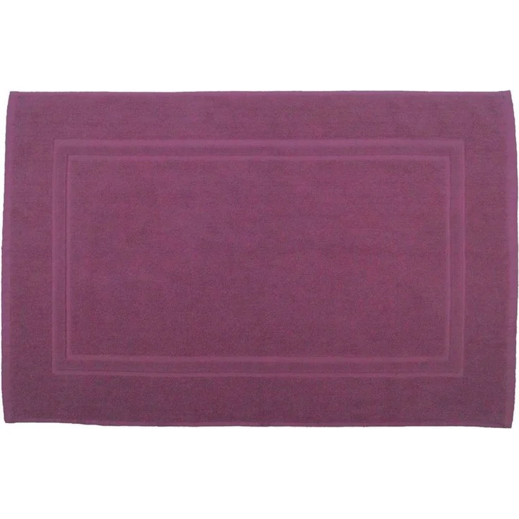 Julie Julsen Badematte 1-Badematte-Lila-50 x 80 cm, Baumwolle, Doppelrahmen – Bild 2