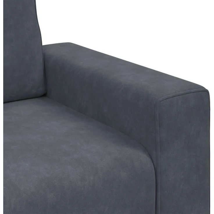 vidaXL Sessel Dunkelgrau 100x77x82 cm Samt 4105248 – Bild 7