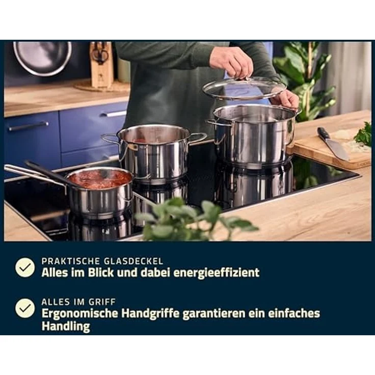Kochtopf-Set Henckels by ZWILLING REFLECTION silber – Bild 4