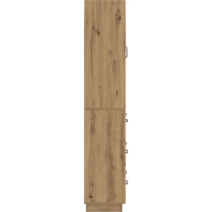 vidaXL Schrankset 2 pcs Artisan-Eiche 66 x 34,5 x 87 cm Holzwerkstoff 3416807 – Bild 5