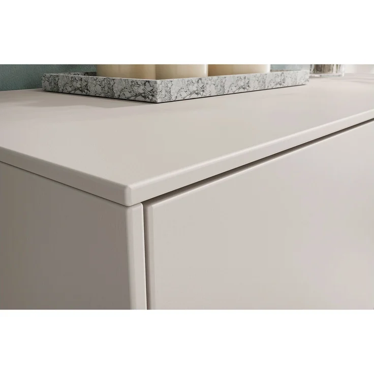 Kommode Luna / GW-Lomena, Holzwerkstoff, Grau, 137 x 93 x 41 cm – Bild 8