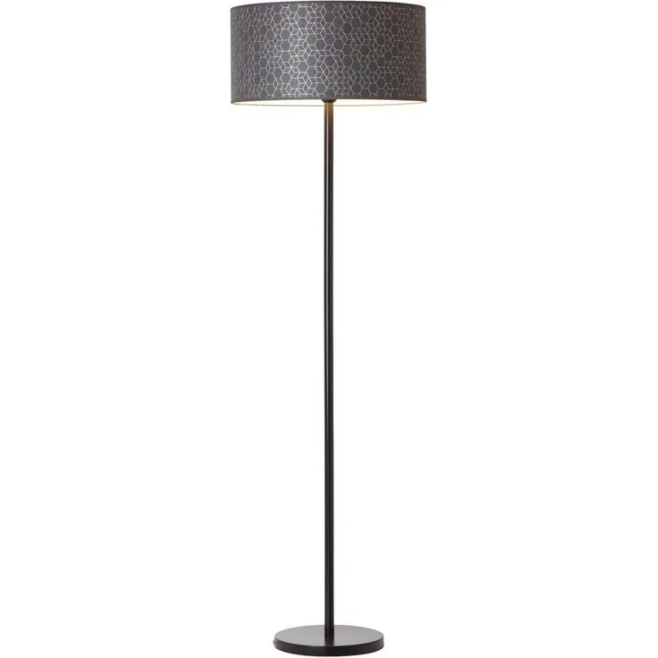 Brilliant Leuchten No. 94971-06 Galance Standleuchte 1-flammig schwarz E27 H165cm