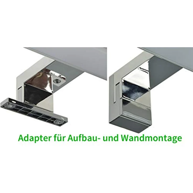 LED Spiegelleuchte, 78cm, 15W, IP44, Neutralweiß – Bild 4