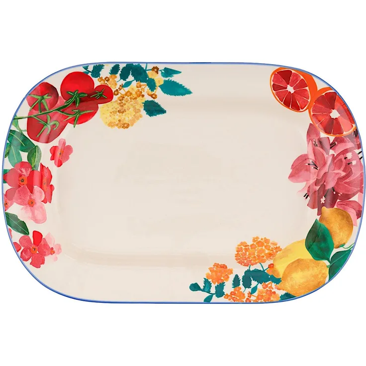 Maxwell & Williams DR0528 Platte 38 x 25 x 5 cm CAPRI Keramik, in Geschenkbox