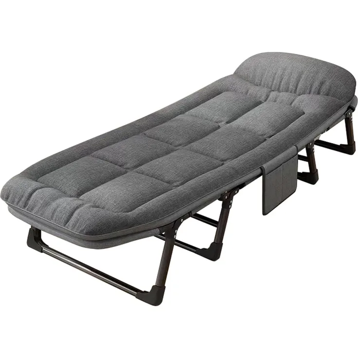 HTI-Living Gästebett Klappbett Irmchen (Stück, 1-St, 1 Klappbett) Gästebett Campingliege verstellbares Kopfteil