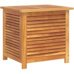 vidaXL Gartenbox mit Lüftungsschlitzen 60x50x56 cm Massivholz Akazie 365839