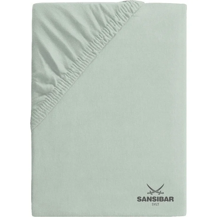 Sansibar Sylt Spannbettlaken Topperbezug SANSIBAR Jersey BL 180x200 cm – Bild 1