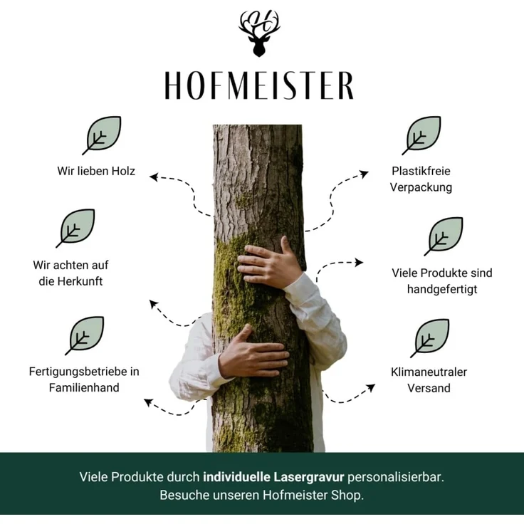 Hofmeister Kochlöffel 3tlg. Herz Buchenholz Rührlöffel Holzlöffel Pfannenwender – Bild 6