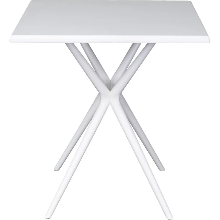 LC Garden »Vesta« Gartentisch 70x70cm eckig weiß – Bild 3