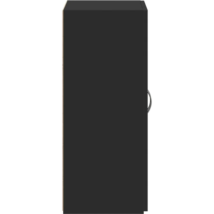 vidaXL Aktenschrank Schwarz 60x32x77,5 cm Holzwerkstoff 840766 – Bild 5