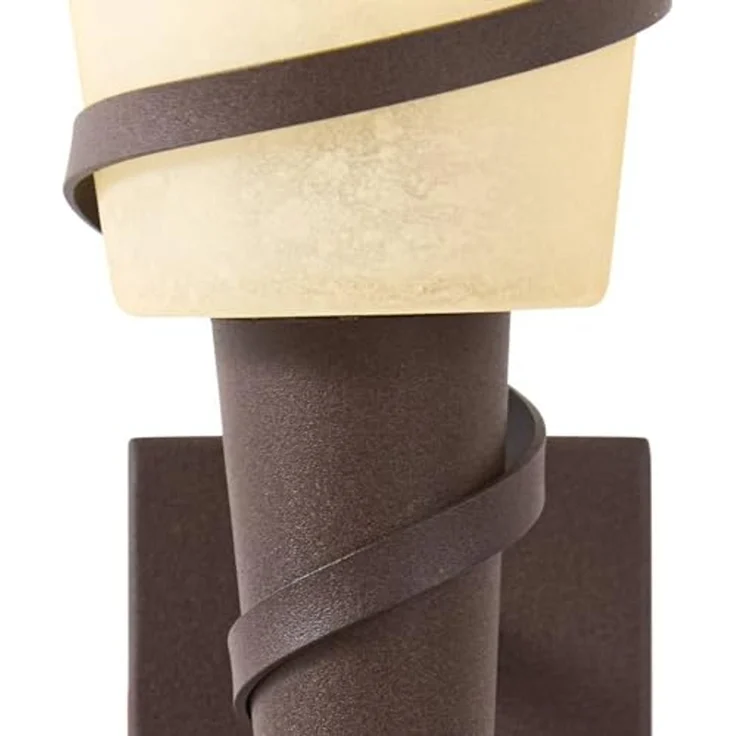 Lindby Wandleuchte Anouk, Metall, Braun IP20, 1 x 10 W LED – Bild 7