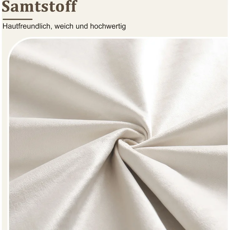 CHICFURN Polsterbett aus Samt, Beige, 90x200 cm, mit Stauraum und USB- und Type-C-Anschlüssen, mit Lattenrost – Bild 6