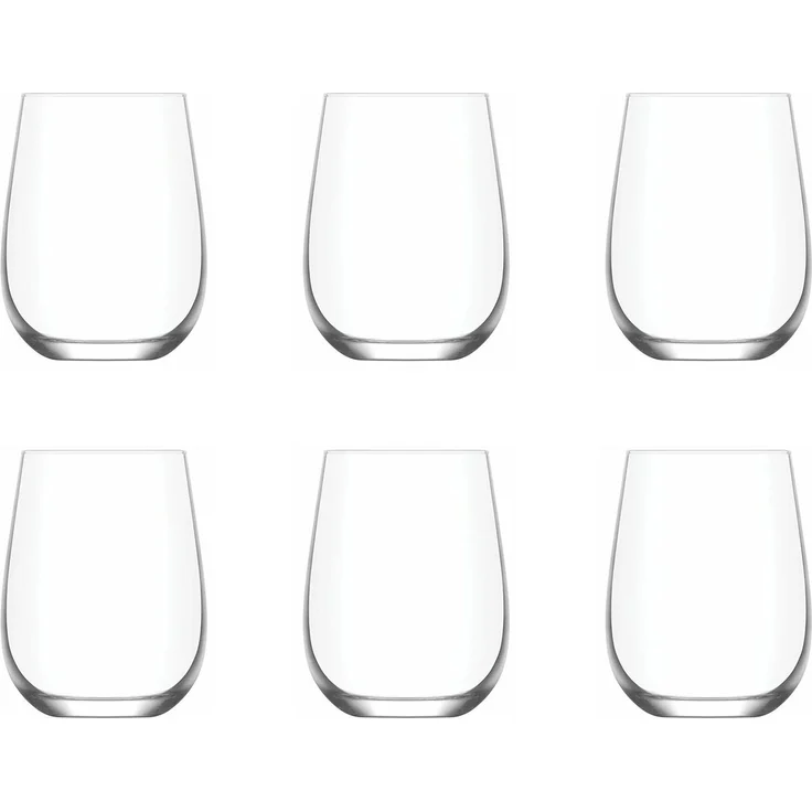 Hermia Concept 'LV-GAI365F' Gläser-Set (6-teilig), Transparent, 7 x 7 x 11,1 cm, 475 ml – Bild 6