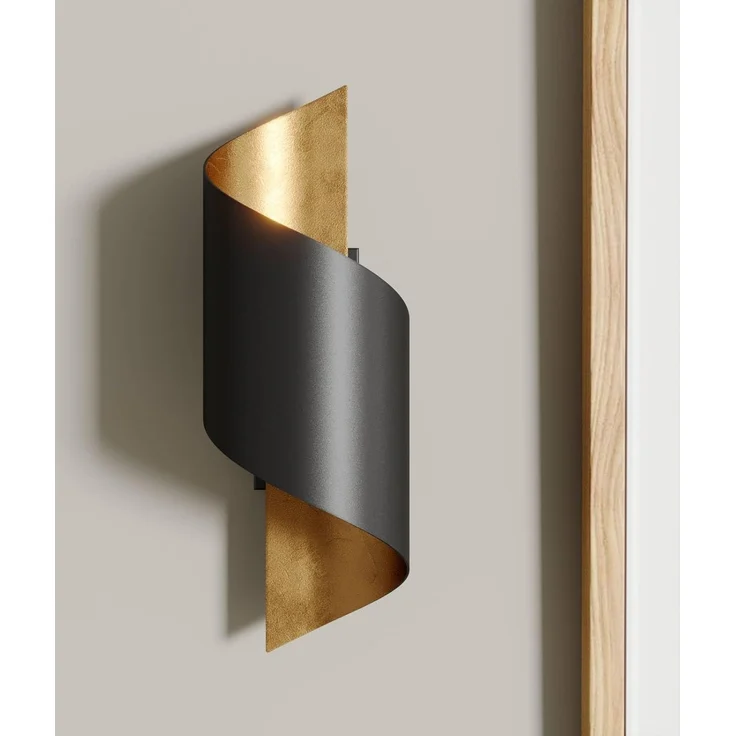 Lindby Wandleuchte Desirio, Metall, Schwarz IP20, 1 x 5 W LED – Bild 4