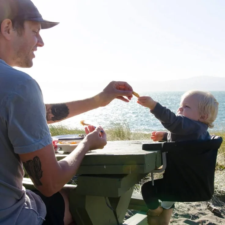 Mountain Buggy Clip on Hochstuhl Pod flint – Bild 7