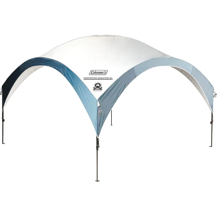 Coleman Pavillon Fast Pitch Shelter M 3x3 m, Eventschutz für Festivals, Garten und Camping, stabile Stahlstangen Konstruktion, großes Eventzelt, tragbarer Sonnenschutz mit Sonnenschutz LSF 50+
