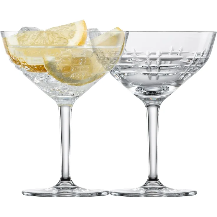 Schott Zwiesel Basic Bar Classic Cocktail 87, Cocktailglas, 2er Set, Trinkglas, Glas, 200 ml, 119641