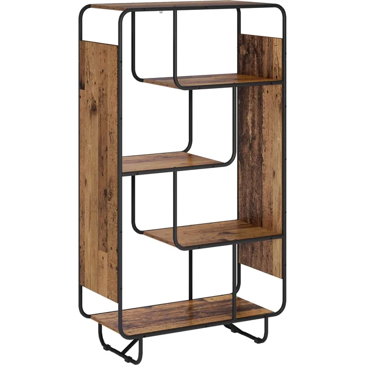 vidaXL Highboard Altholz 80 x 37.5 x 144 cm Holzwerkstoff 8007940 – Bild 1