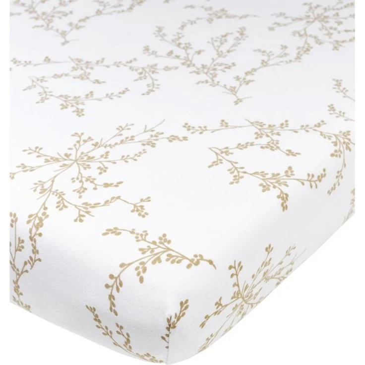 Meyco Spannbettlaken Print - Jersey - Branches - S – Bild 1