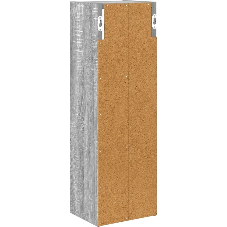 vidaXL Badezimmer-Wandschrank Graues Sonoma 20 x 16 x 62,5 cm 889308 – Bild 6