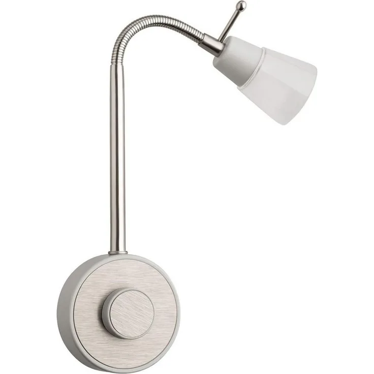 SEBSON LED Steckdosenleuchte LED Steckdosenlampe dimmbar und flexibel - 2W 160lm warmweiß, LED fest integriert, warmweiß