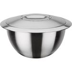 GSW ‎552370 Thermoschüssel mit Deckel, Edelstahl rostfrei - ⌀16 cm, Silber