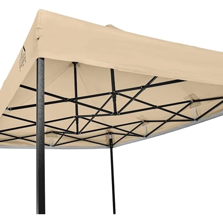All Seasons Gazebos 3x2 m vollständig wasserdichtes Faltpavillon - Beige – Bild 8