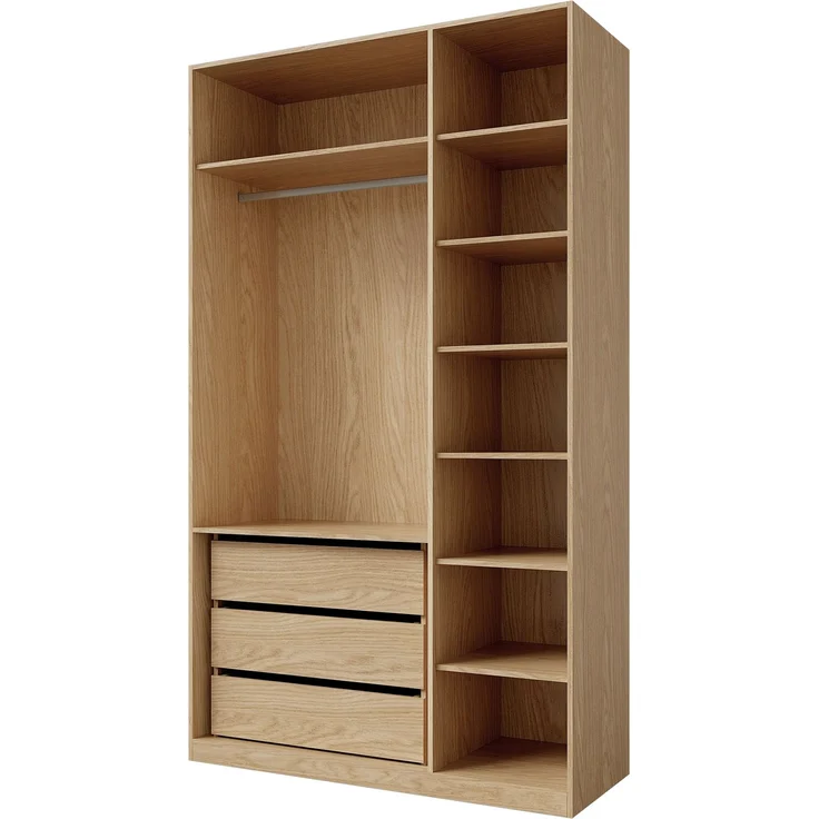 Garderoben-Set Stalab II mit Spiegel (Farbe: Macadamia / Macadamia + Manila 02) – Bild 5