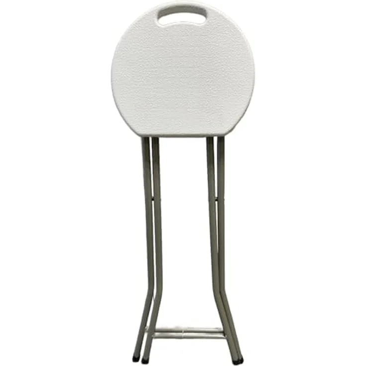 Sunnydays klappbarer Barhocker Tresenhocker Bar-Hocker 223207 weiß – Bild 3