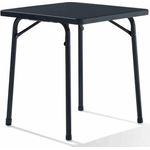 Klapptisch, 70x70 cm, eisengrau, U-Bügel Gestell