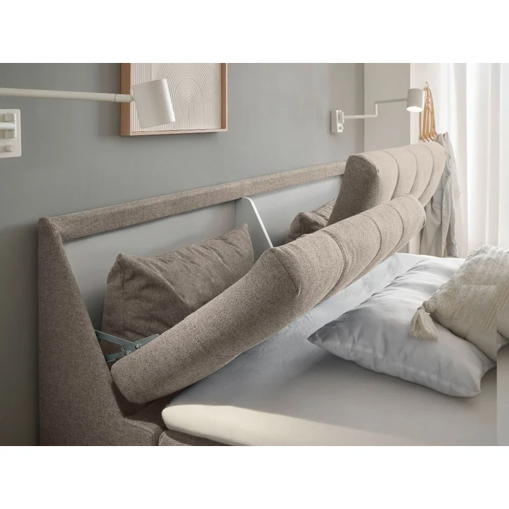 ED Exciting Design Boxbett Atlantis: Flachgewebe, Bettkasten, Topper – Myhomelando, verschiedene Größen & Farben – Bild 3