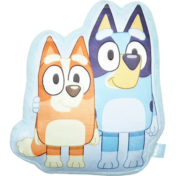 Bluey Dekokissen Bluey & Bingo 3D Dekokissen - Kuschelkissen 35x30x5 cm