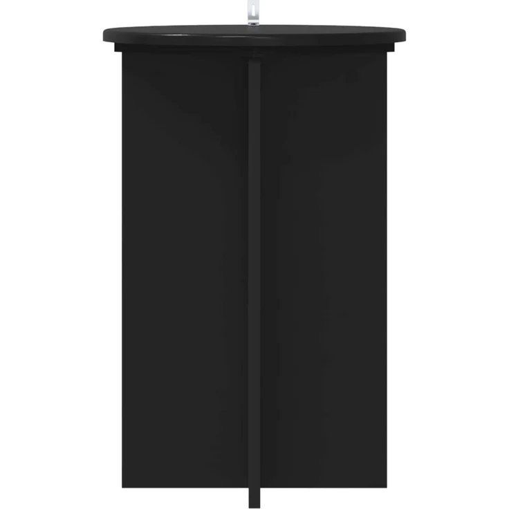 vidaXL Pflanzenständer 2 stk. Schwarz Ø40 x 60 cm Holzwerkstoff 899709 – Bild 6
