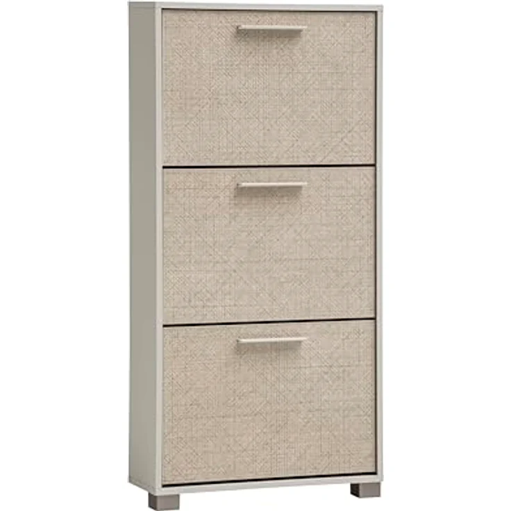 MID.YOU Schuhkipper, Beige, Metall, 59.8x124x19.55 cm, für Garderobe und Schuhaufbewahrung, Beimöbel erhältlich – Bild 1
