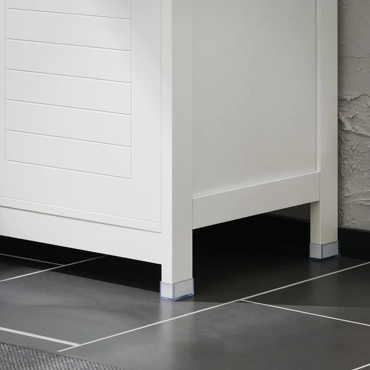 SoBuy BZR121-W Badunterschrank, MDF, Lackiert, Weiß, 70 x 90 x 35 cm – Bild 8