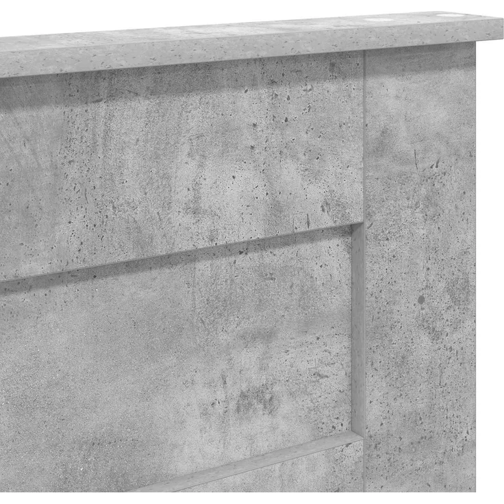 vidaXL Kopfteil Beton Grau Holzwerkstoff 100 x 183 x 7 cm (Art-Nr 888088) – Bild 7