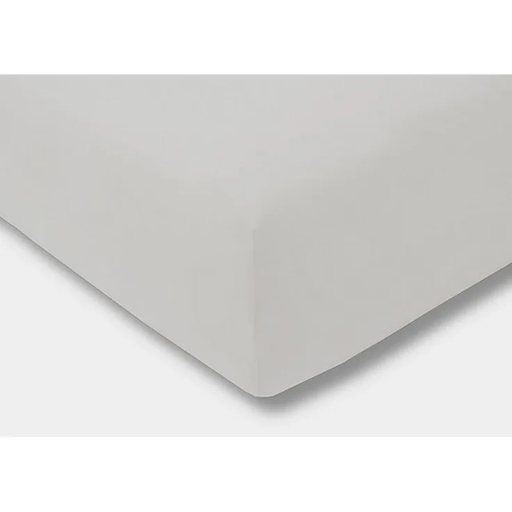 Estella Zwirn-Jersey Spannbettlaken Zwirn-Jersey Spannl 100x200 Exquisit silber